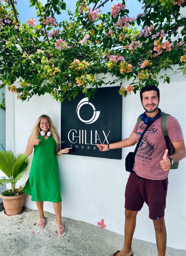 Chillax Thoddoo Hotel Bagian luar foto